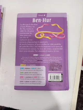 Ben-Hur y Los viajes de Gulliver libros infantiles