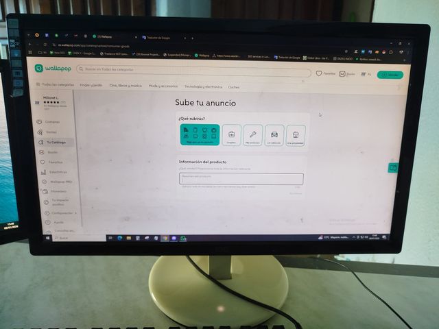 2 Monitores AOC e2243fw 21.5 Full HD + Acer