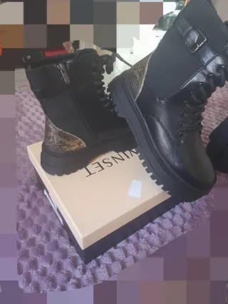 Bota preta nr 40 novo