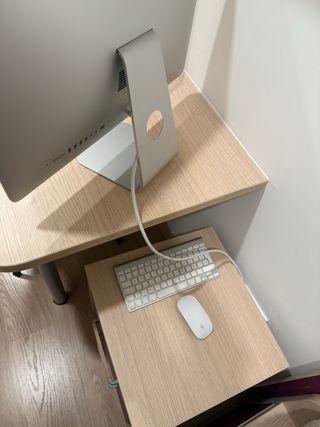 iMac Apple Plata y Negro