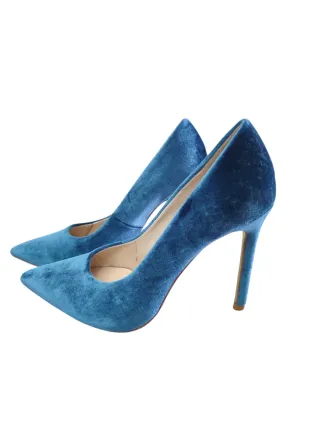 Zapatos de tacón azul