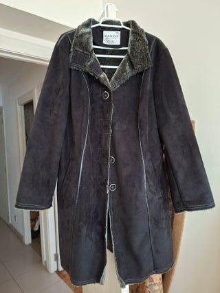 Abrigo Canda mujer marrón