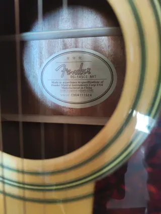 Fender DG-14SCE NAT electroacústica + funda Ritter