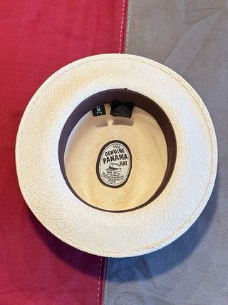 Sombrero Panamá auténtico hecho a mano Ecuador