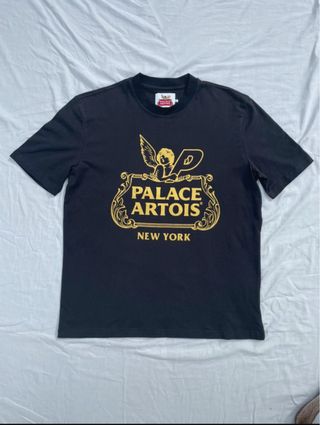 Palace x Stella Artois Camiseta Negra