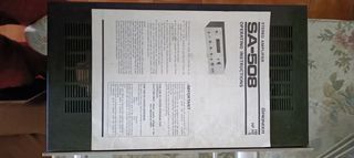 Amplificador Estéreo Pioneer SA-608 Plata