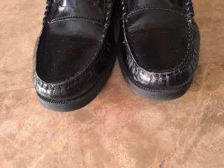 Mocasines negros talla 37