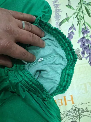 Pantaloncini sportivi verdi taglia L