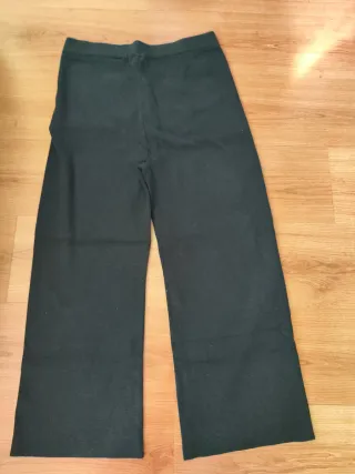 Calças de senhora azul marinho