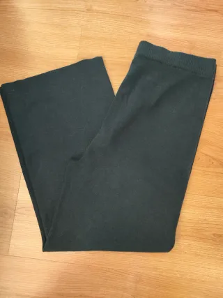 Calças de senhora azul marinho