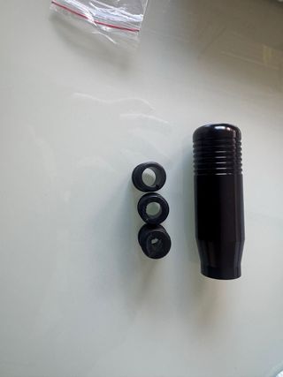 Pomo universal negro brillo sin estrenar