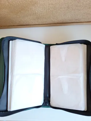 Porta 96 CDs verde