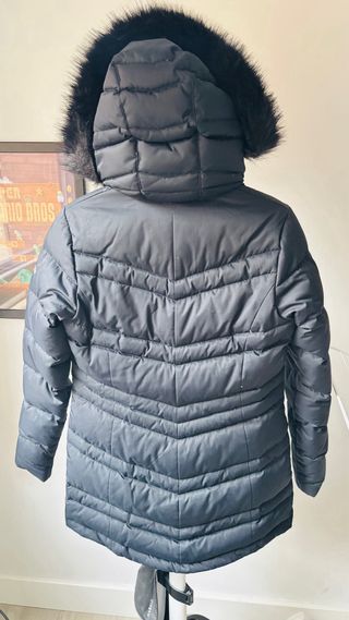 Abrigo Columbia Mujer Negro