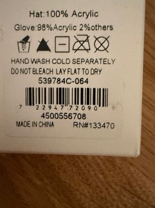 Set Gorro y Guantes Michael Kors Gris