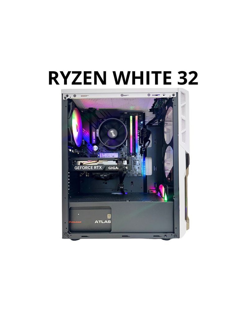 PC Gaming Ryzen 5600-32GB RAM-RGB-RTX4060-1TB afbeelding 2