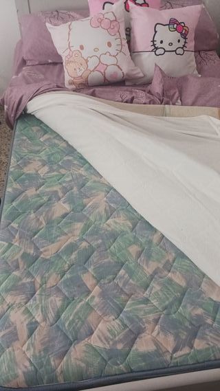 Cama completa con colchón y somier