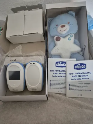 Vigilabebés Chicco First Dreams Oso Azul