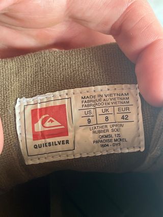 Zapatillas Quiksilver Marrones y Multicolor