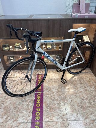 Bicicleta Carretera Carrera 6061 T6 Blanca Talla M Blanca