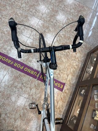 Bicicleta Carretera Carrera 6061 T6 Blanca Talla M Blanca