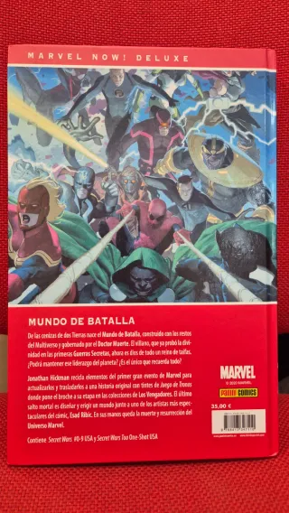 marvel now! deluxe secret wars. integral + Asedio