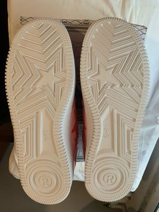 Zapatillas BAPE Bapesta Pink Red