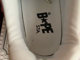 Zapatillas BAPE Bapesta Pink Red