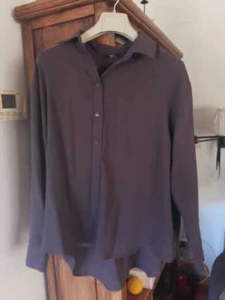 Camisa mujer morada