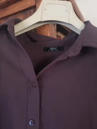 Camisa mujer morada