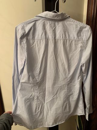 Camisa Massimo Dutti rayas azules