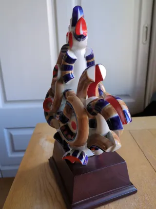 Gallo Porcelana Sargadelos Multicolor