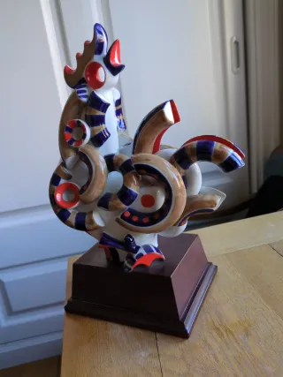 Gallo Porcelana Sargadelos Multicolor