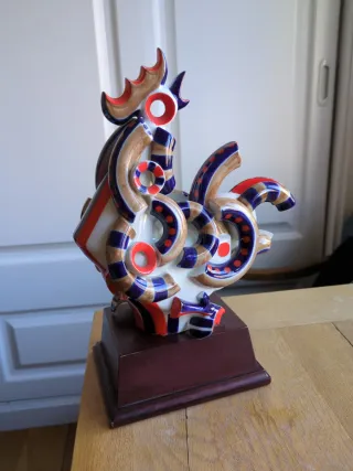 Gallo Porcelana Sargadelos Multicolor