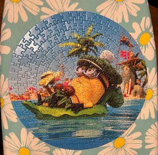 Puzzle Redondo Minions Clementoni 212 Piezas