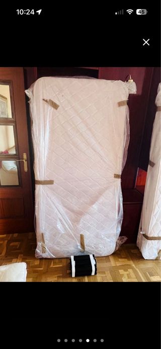 Base de cama + colchón