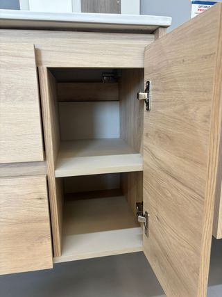 Mueble Baño Ariadne 850 Madera Claro