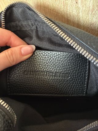 Bolso Calvin Klein Negro Piel