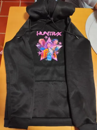 Moletom com capuz preto estampa Huntrax