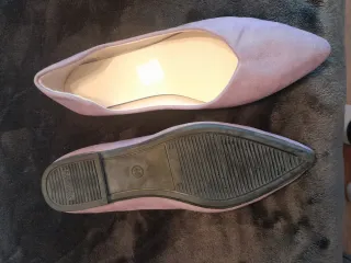 Zapatos manoletina morado muy claro