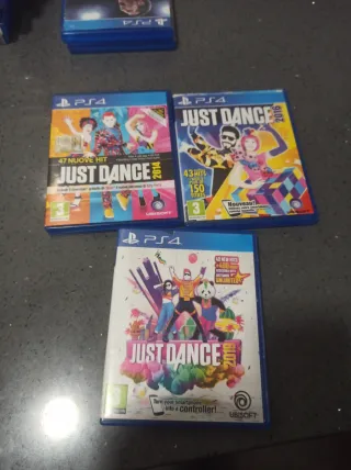 Juegos PS4 Just Dance 2014, 2016 y 2019