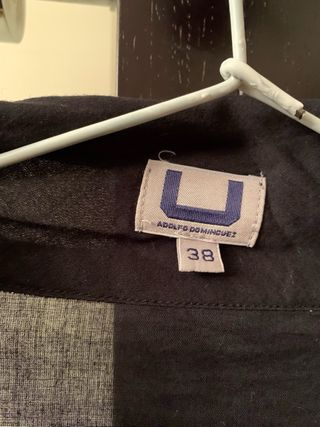 Blusa Adolfo Dominguez Negra Talla S