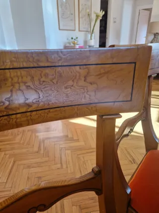 Mesa extensible de madera maciza