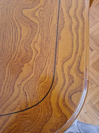 Mesa extensible de madera maciza