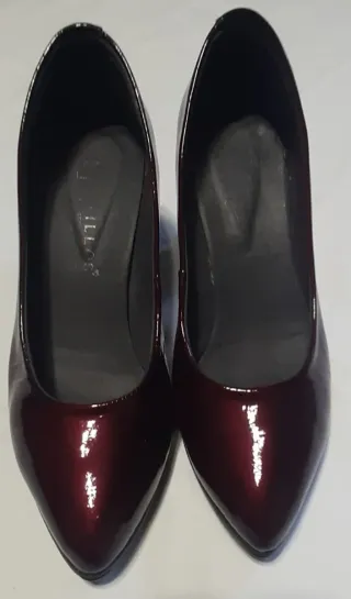 Pitillos salón Pitillos charol rojo preciosos