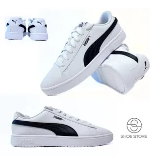Tênis Puma Smash v2 Branco Preto Tam 42