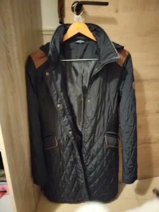 Chaqueta Ralph Lauren azul acolchada Mujer