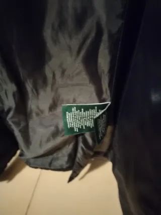 Chaqueta Ralph Lauren azul acolchada Mujer