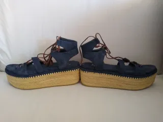 Talla 38. STUART WEITZMAN Sandalias Plataformas