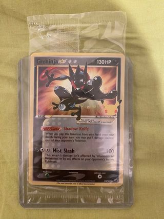 Error greninja 25 aniversario en inglés