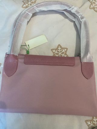 Carteira Longchamp M Rosa Nova